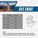 HANDLANDY Padded Baseball Softball Batting Gloves for Men Adult S764