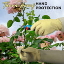 HANDLANDY Rose Pruning Gloves for Men & Women, Thorn Proof Long Garden Gloves, Gardening Gifts for Gardeners - goatskin, 5197/5195/5190