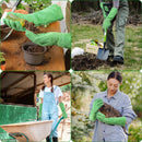 HANDLANDY Leather Gardening Gloves, Long Thorn Proof Rose Pruning Gloves 508890 (12 Pairs/120 Pairs )