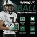 HANDLANDY Youth Football Gloves, Sticky Wide Receiver Gloves for Kids S76567