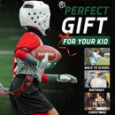 HANDLANDY Youth Football Gloves, Sticky Wide Receiver Gloves for Kids S76567