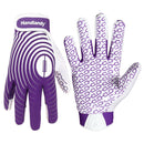 HANDLANDY Youth Football Gloves, Sticky Wide Receiver Gloves for Kids S76567