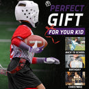 HANDLANDY Youth Football Gloves, Sticky Wide Receiver Gloves for Kids S76567