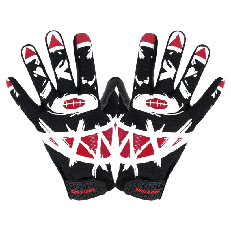 Youth Football Gloves Kids Receiver Gloves Sticky Football Gloves for Boys Girls S803