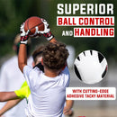 Youth Football Gloves Kids Receiver Gloves Sticky Football Gloves for Boys Girls S803