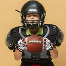 Youth Football Gloves Kids Receiver Gloves Sticky Football Gloves for Boys Girls S803