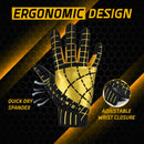 Youth Football Gloves Kid Receiver Gloves Boys Girls Unmatched Grip Great Gift S772BG