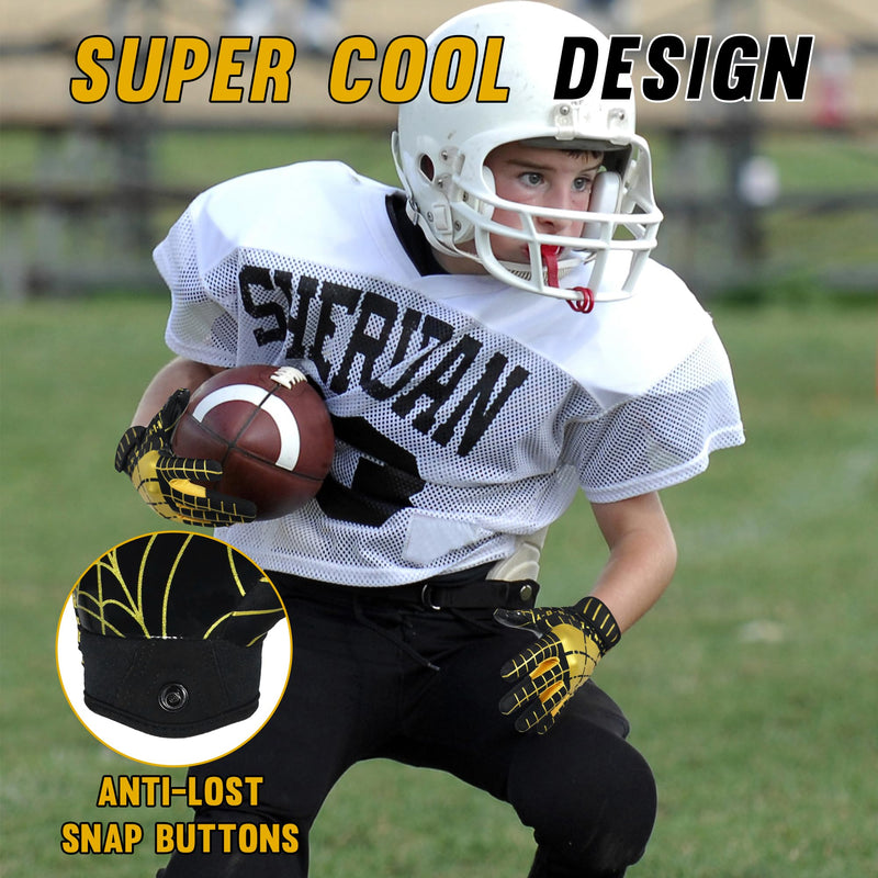 best kids football helmet Youth Football Gloves Kids Receiver Gloves Boys Girls Football Gloves Best Gift S772 S800 S801 S802 S759 Pink / Youth M