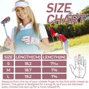 Womens Fingerless Golf Gloves Left Hand,Ladies Half Finger Golf Gloves Breathable Yoga Mesh for Fashion-Conscious Golfers L843