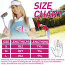 Womens Fingerless Golf Gloves Left Hand,Ladies Half Finger Golf Gloves Breathable Yoga Mesh for Fashion-Conscious Golfers L843