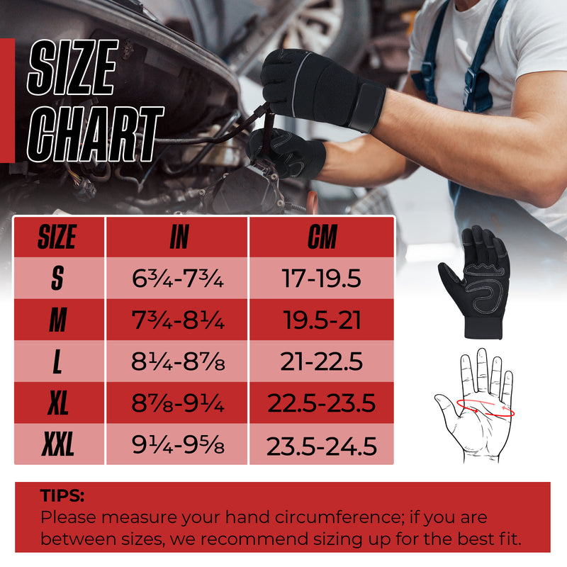 HANDLANDY Flexible Safety Utility Touch Screen Mechanics Gloves 6295 6296 6361