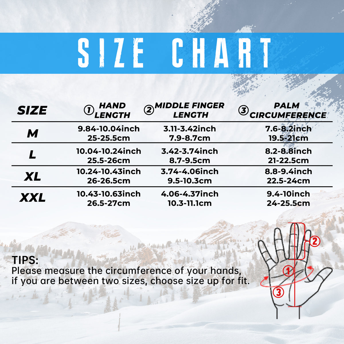 HANDLANDY Winter Water Resistant Work Gloves For Men, Padded Thermal Insulated Heavy Duty Impact Glove For Cold Weather (Black-insulated, M - View #5