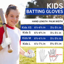 HANDLANDY Baseball Batting Gloves for Youth 1112