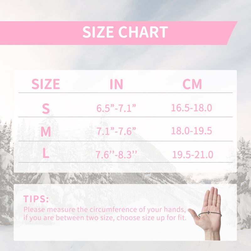 HANDLANDY Winter Running Gloves for Women & Men, Windproof Water-Resistant Thermal Touchscreen Liner Gloves for Cycling, Hiking, Driving, Freezer Work 8035