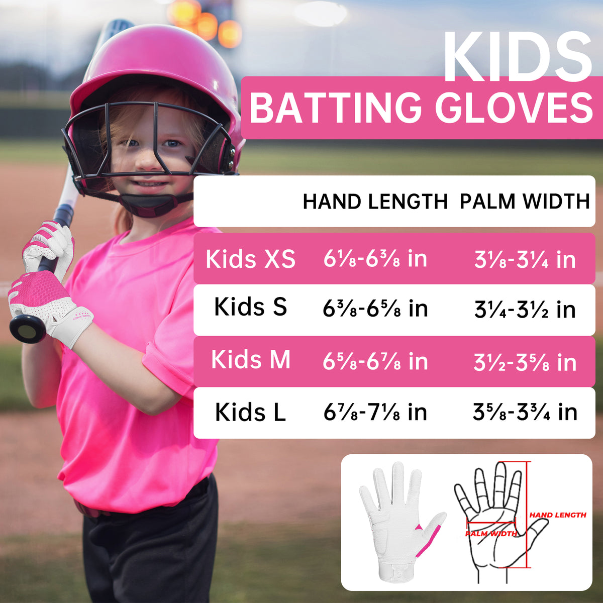 Gants de baseball et softball pour adulte – Grip de protection, gants de football respirants, noir et bleu XL