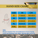 HANDLANDY Leather Work Gloves for Men & Women, Reinforced Durable Garden Gloves, Cowhide Working Glove for Gardening, Landscaping, Yard Work & Driving 1211/12123