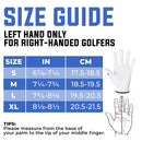HANDLANDY Men's Golf Glove, QUALIHIDE Leather Left Hand Golf Glove for Men L859