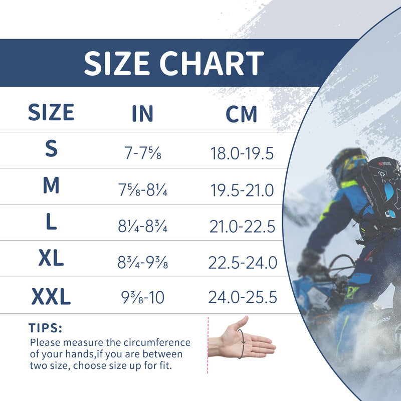 HANDLANDY Thermal Freezer Gloves Waterproof Insulated 8030 8034