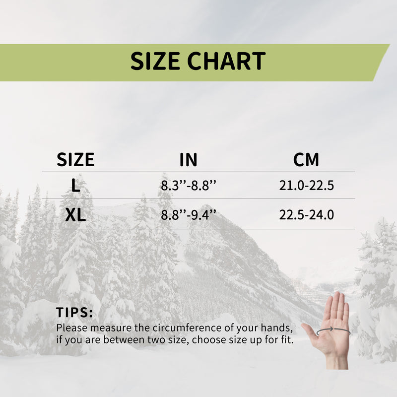 HANDLANDY Thermal Freezer Gloves Waterproof Insulated 8030 8034