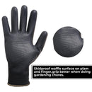 HLDD HANDLANDY PU Coated Safety Work Gloves, 6/12 Pairs Work Gloves 11170