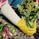 HANDLANDY Rose Pruning Gloves for Men & Women, Thorn Proof Long Garden Gloves, Gardening Gifts for Gardeners - goatskin, 5197/5195/5190