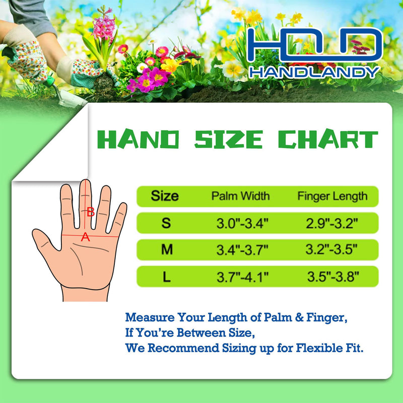HANDLANDY Rose Pruning Gloves for Men & Women, Thorn Proof Long Garden Gloves, Gardening Gifts for Gardeners - goatskin, 5197/5195/5190