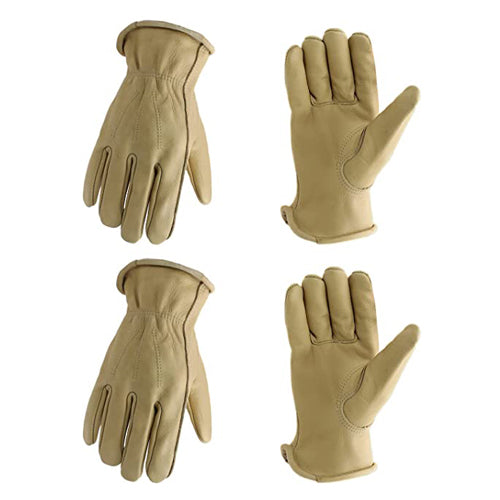 Gants de camion de conducteur en cuir de vache imperméable Handlandy 12100