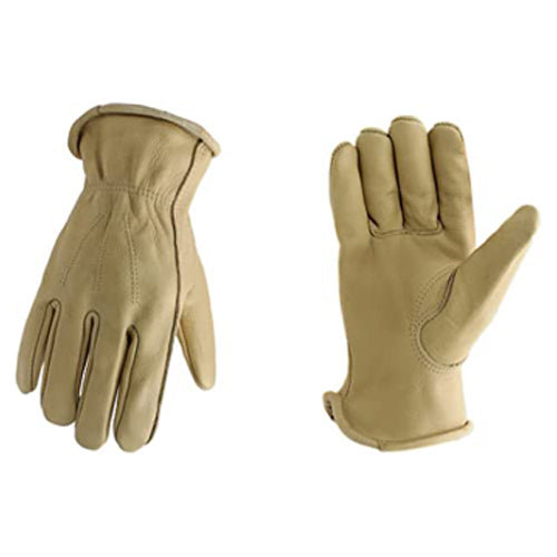 Gants de camion de conducteur en cuir de vache imperméable Handlandy 12100