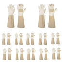Handlandy Long Cuff Gardening Gloves, Rose Pruning Thorn-proof Gloves 1601 (12 Pairs)