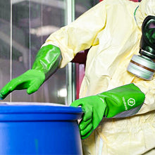 HANDLANDY Women Chemical Resistant Gloves Heavy Duty Industrial 1127