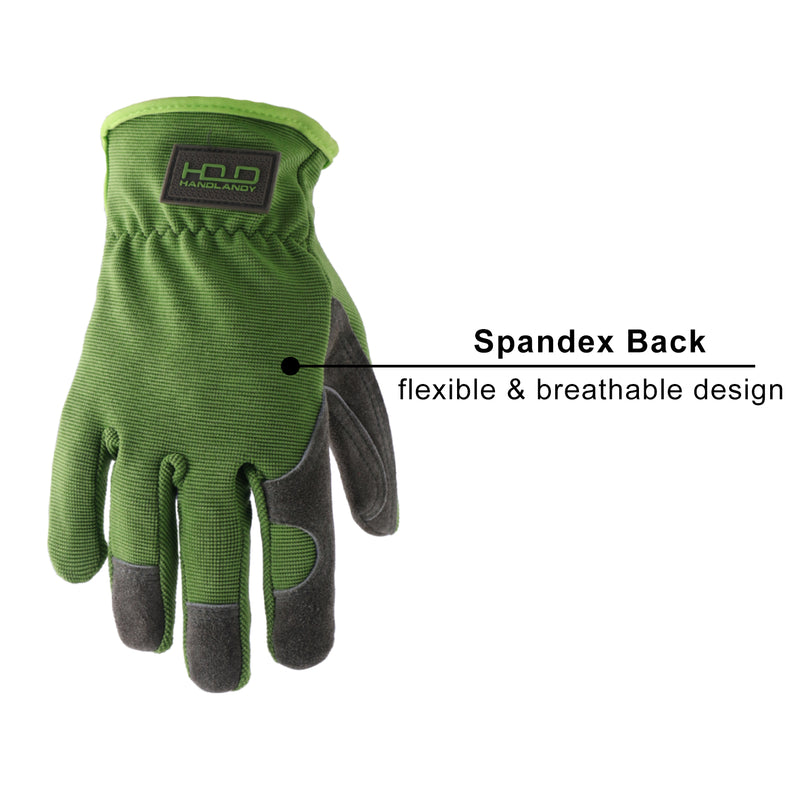 gardening gloves bulk buy Handlandy Men Leather Gardening Gloves Bulk, Utility Work Gloves for M