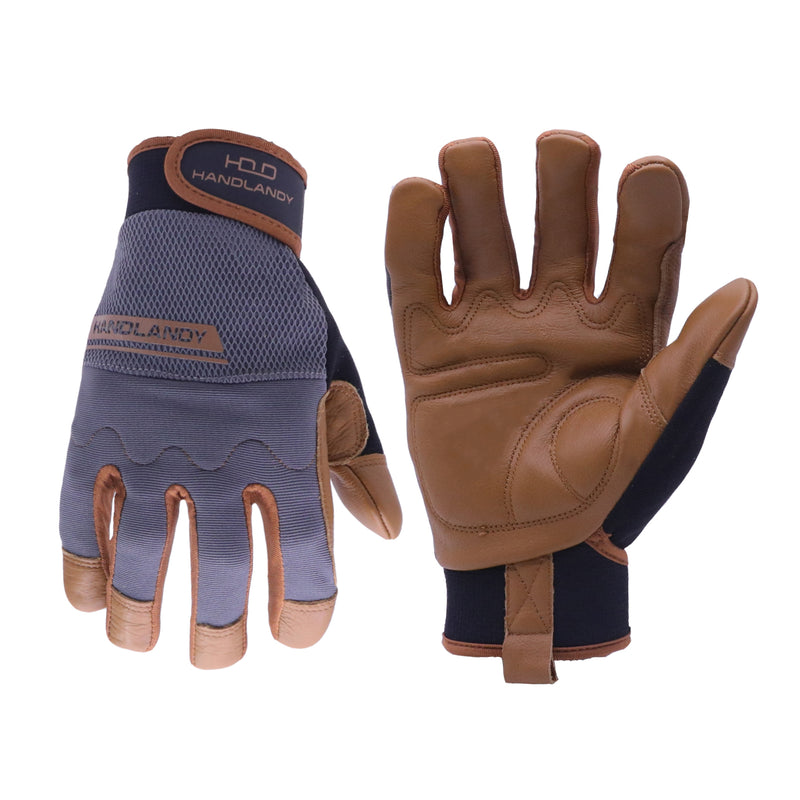 Handandy Leder-Arbeitshandschuhe, Utility Safety Driver, Rindsleder, Handfläche 6169