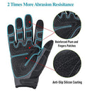 HANDLANDY Arbeitshandschuhe TPR Impact Safety Abrasion Excellent Grip 6194