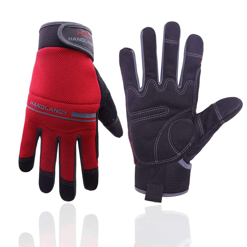 Handlandy – gants de mécanicien de travail pour hommes et femmes, pour travaux légers, 6036