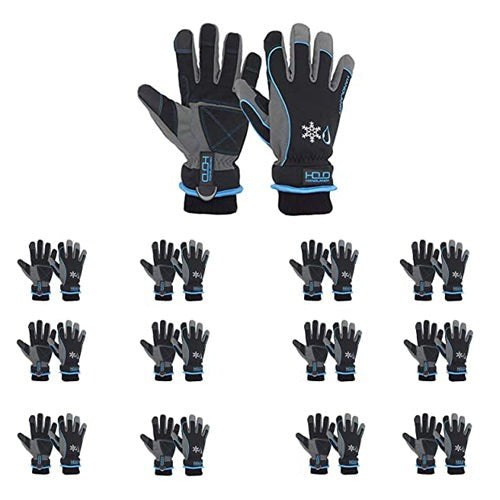 Handlandy Men Women Winter Gloves TouchScreen Ski Snowboard 8015 (6/12 Pairs)