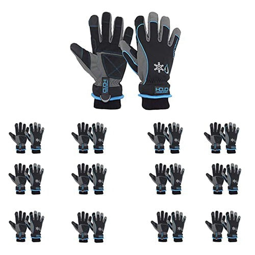 Handlandy 10/12 paires hommes femmes gants d'hiver écran tactile Ski Snowboard 8015