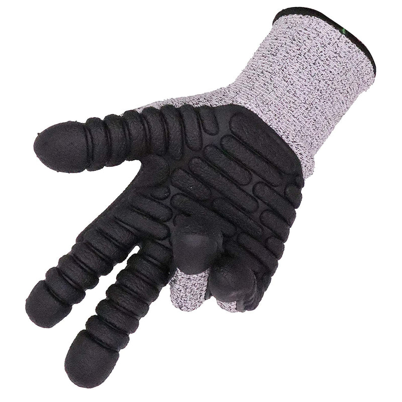 Handlandy Heavy Duty Gloves Anti Vibration TPR Impact H6354252
