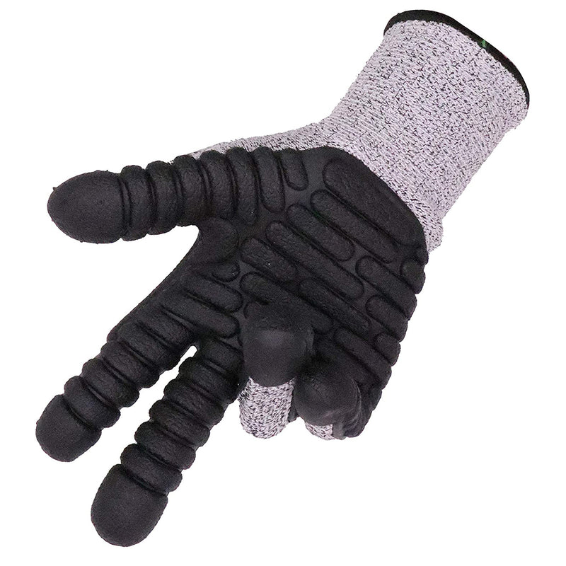 Handlandy Anti Vibration Glove Cut Resistance Impact Mechanic 1059