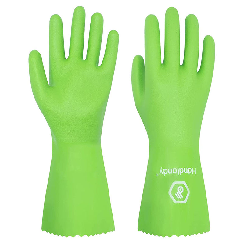 HANDLANDY Women Chemical Resistant Gloves Heavy Duty Industrial 1127