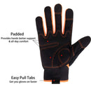 Handlandy Mens Women Mechanical Gloves Assemby Power Tools 6035OG