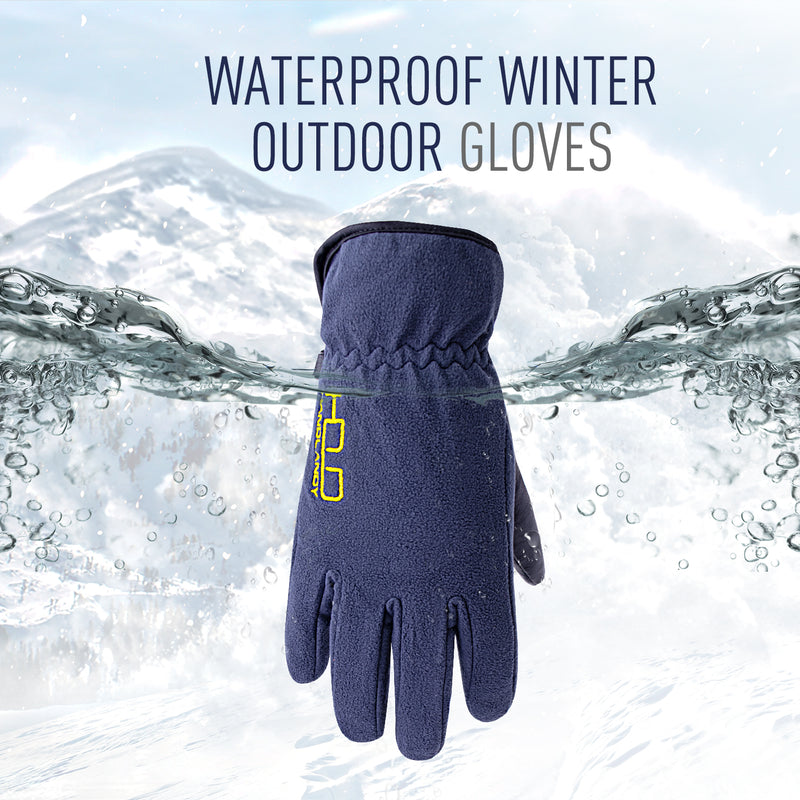 Handlandy Men Women Winter Thermal Glove 40g Thinsulate Goatskin 80108