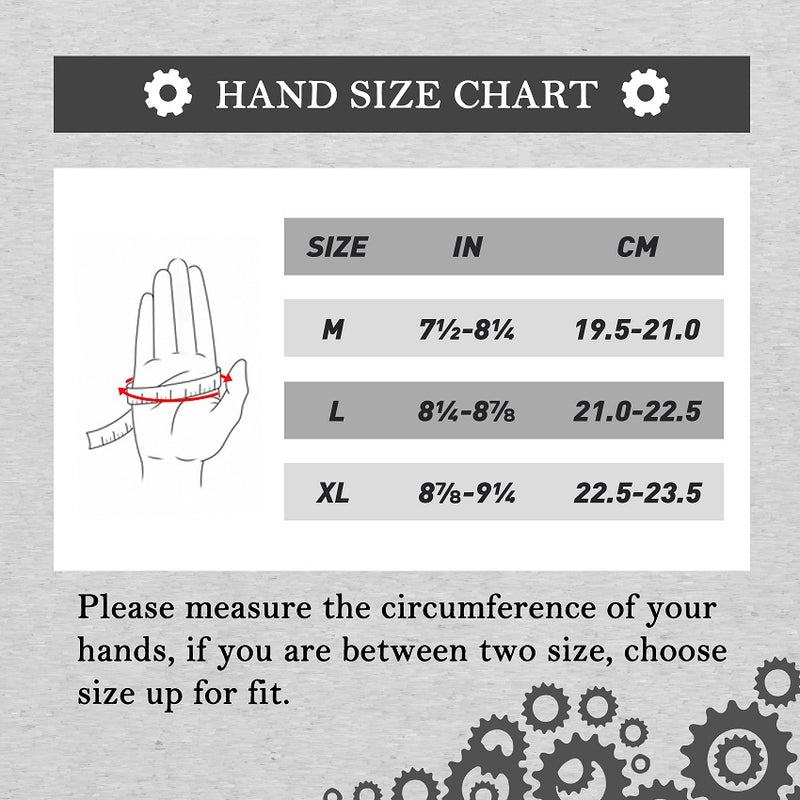 Handlandy Heavy Duty Gloves Anti Vibration TPR Impact H6354252