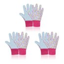 Handlandy Soft Children Kids Garden Working Gloves for Boys Girls 5094