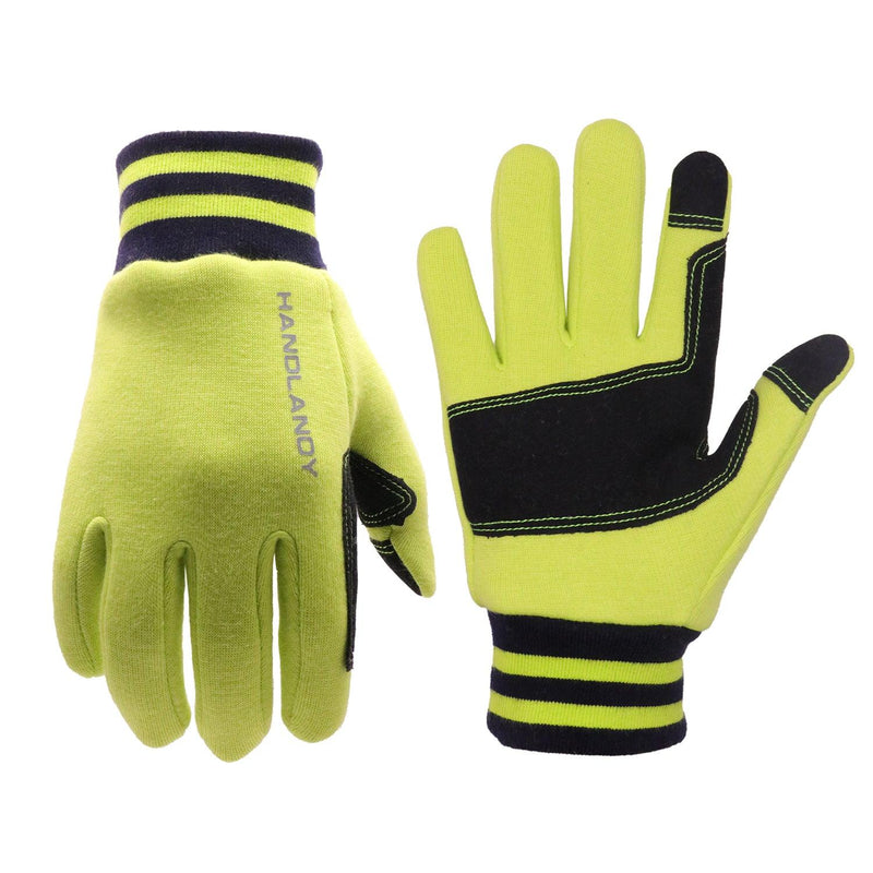 Handalndy Kids Winter Running Outdoors Sports Gloves Cotton Fleece 232 - HANDLANDY