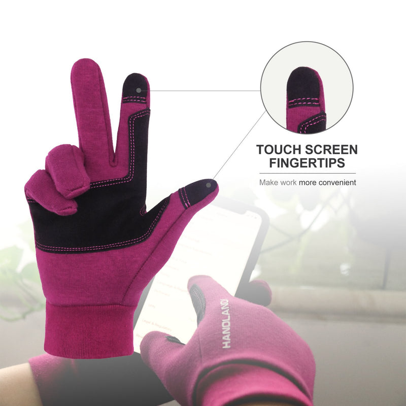 HANDLANDYWinterGlovesforMen_WomenWarmGloves_ThermalColdWeatherRunningGlovesTouchScreen