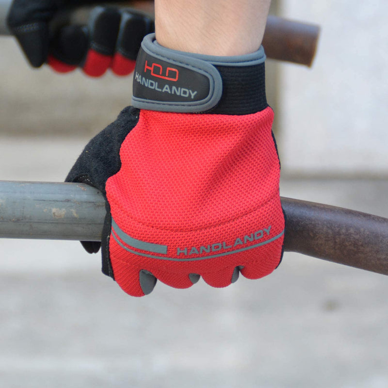Handlandy – gants de mécanicien de travail pour hommes et femmes, pour travaux légers, 6036