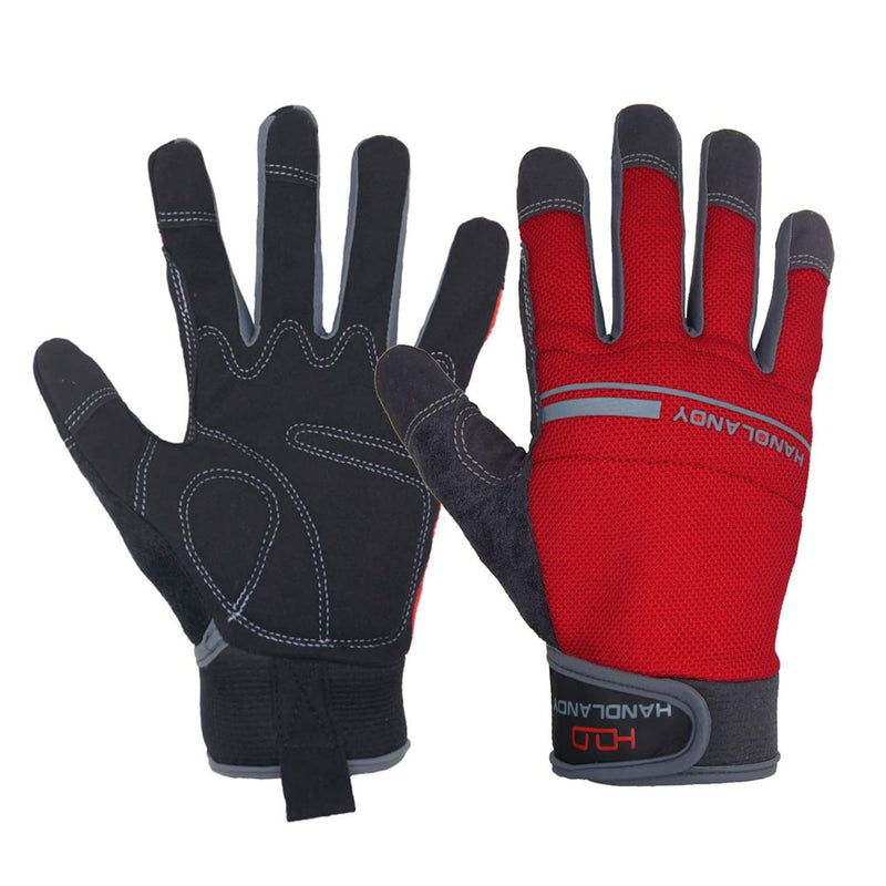 Work Gloves Men & Women, Utility Mechanic Working Gloves Touch Screen,  Flexible Breathable Yard Work Gloves - Temu