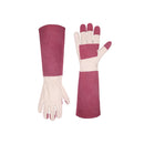 Handandy 3/5/7/9 Paar Gartenhandschuhe für Herren und Damen, atmungsaktiv, Schweinsleder, lang, 5067