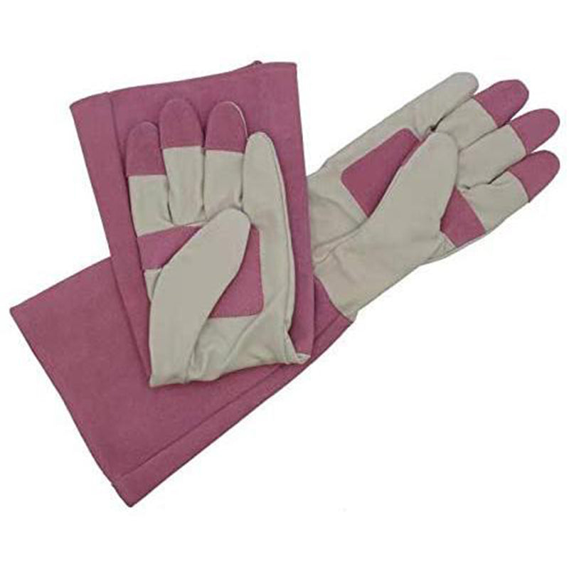 Gants de jardinage d'élagage Handlandy cuir de porc Extra long 5067