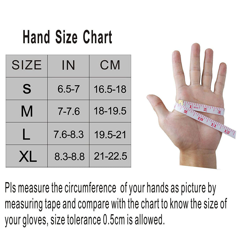 Handlandy Women Men Weight Training Gloves Wrist WorkoutGym S662